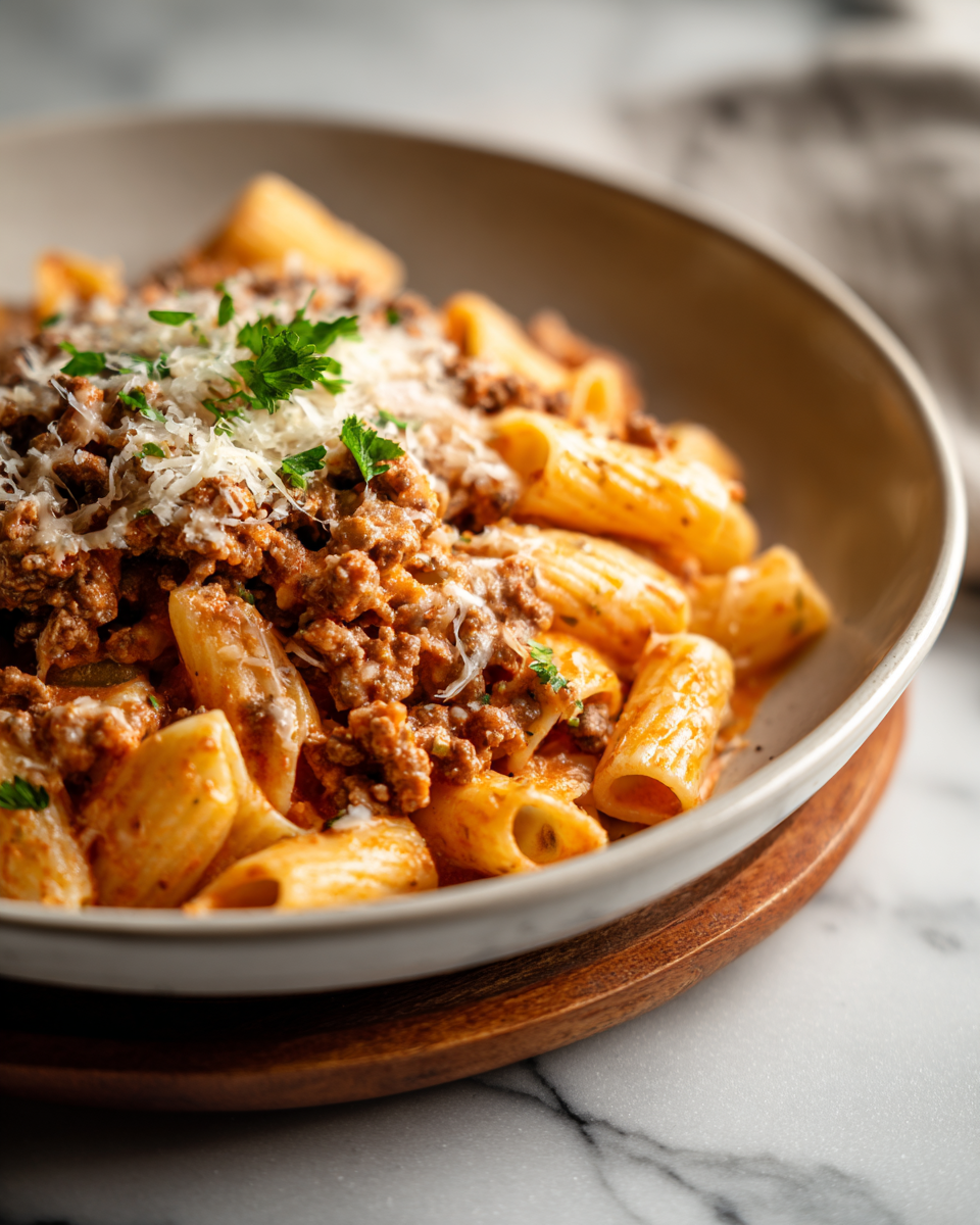 Classic Creamy Beef Pasta for Cozy Nights Comfort Food